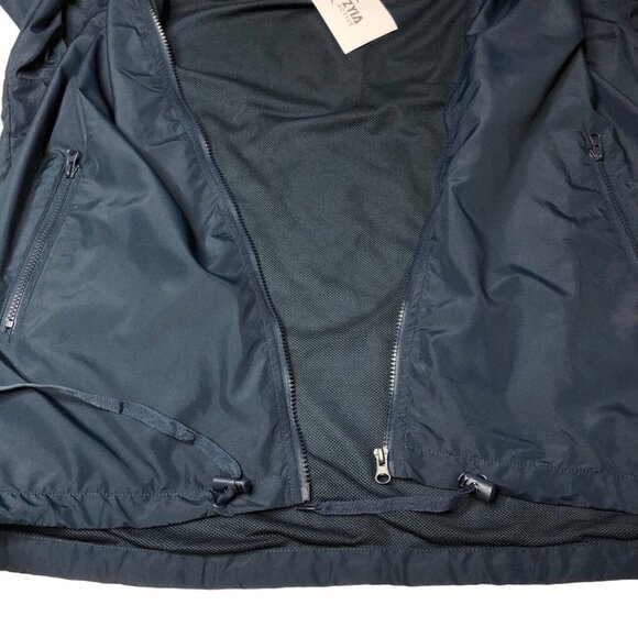 Zyia Active NWT Navy Rainbow Bomber Hooded Full Zip‎ Jacket Size XXL - Picture 11 of 13